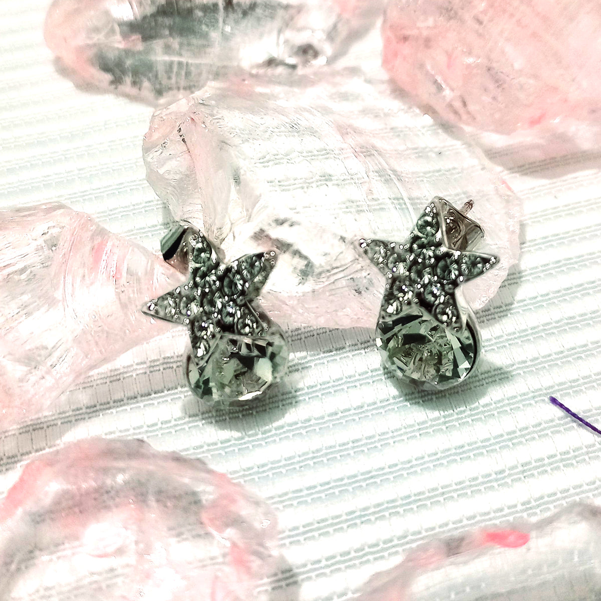 Aretes Estrella Brillante
