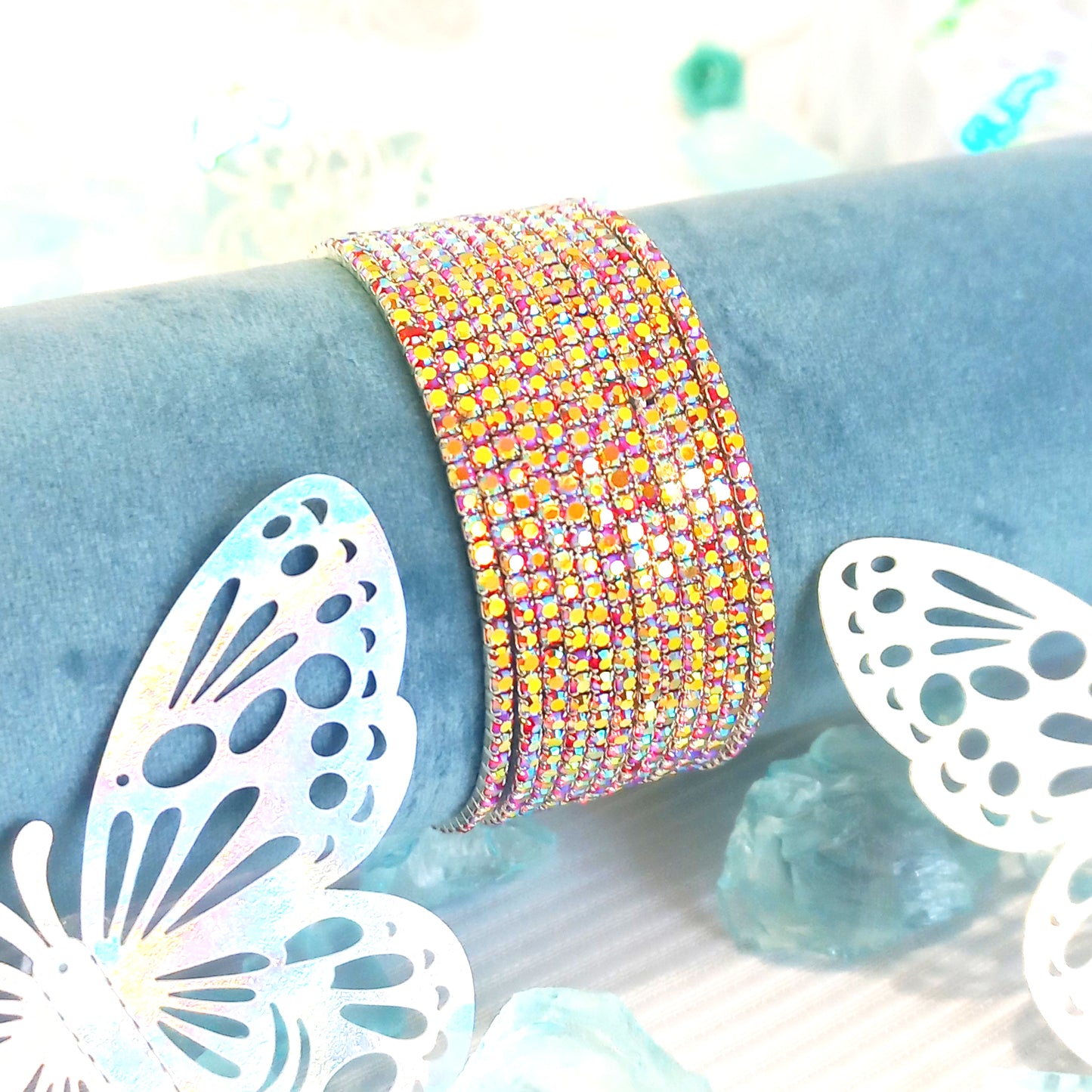 Set de Pulseras Aurora Iridiscente