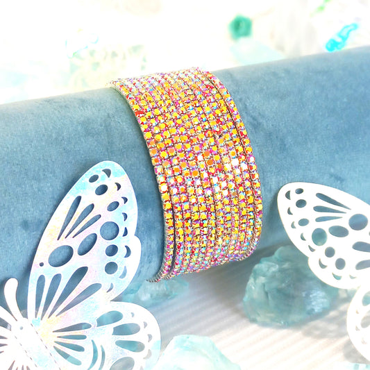 Set de Pulseras Aurora Iridiscente