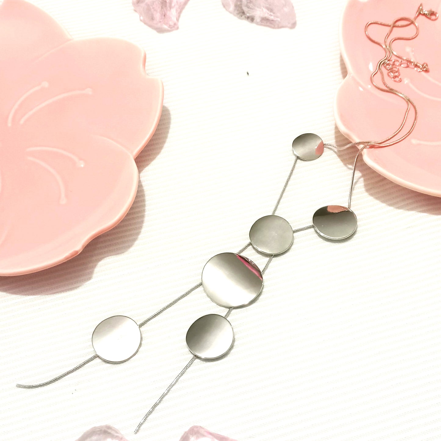 Collar Luna Plateada