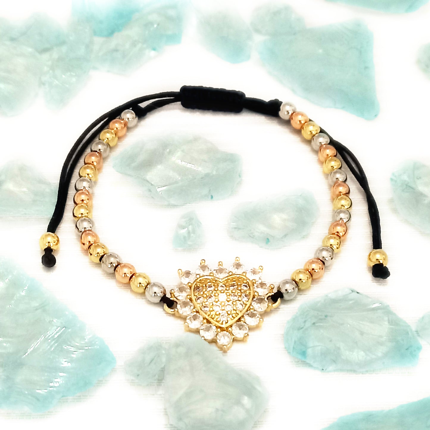 Pulsera Charm Corazón Radiante