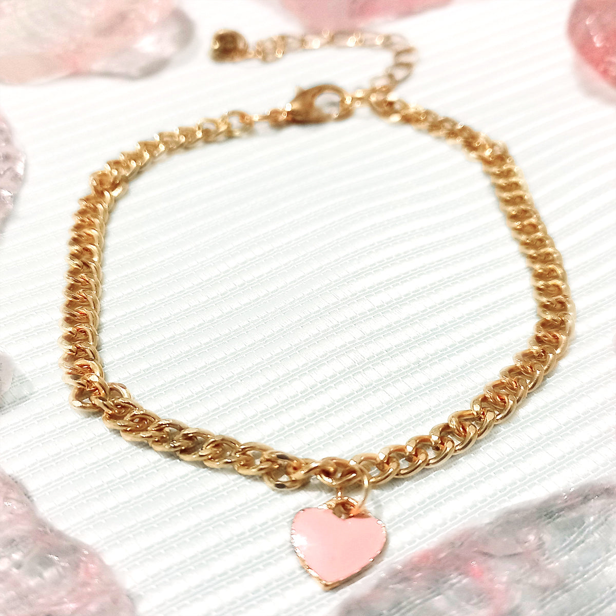 Pulsera Charm Rosé
