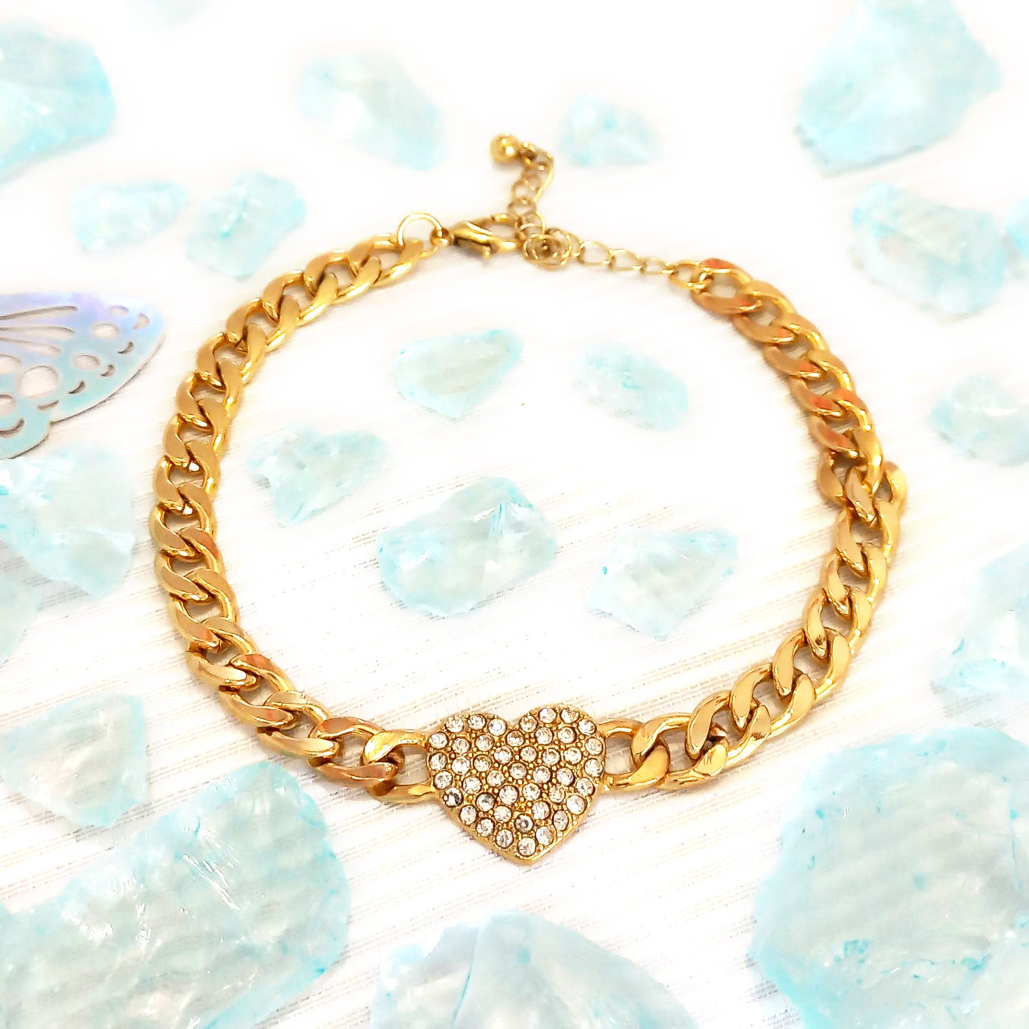 Pulsera Corazón Radiante