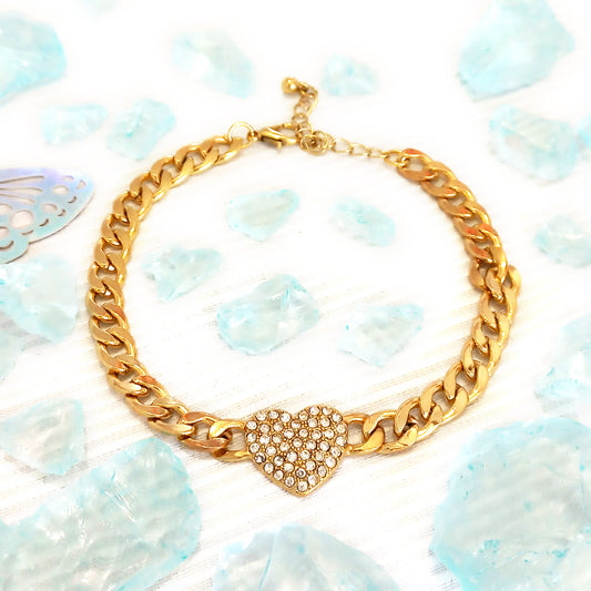 Pulsera Corazón Radiante