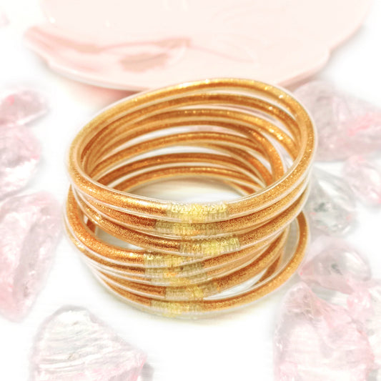 Set de Pulseras Aurora Dorada